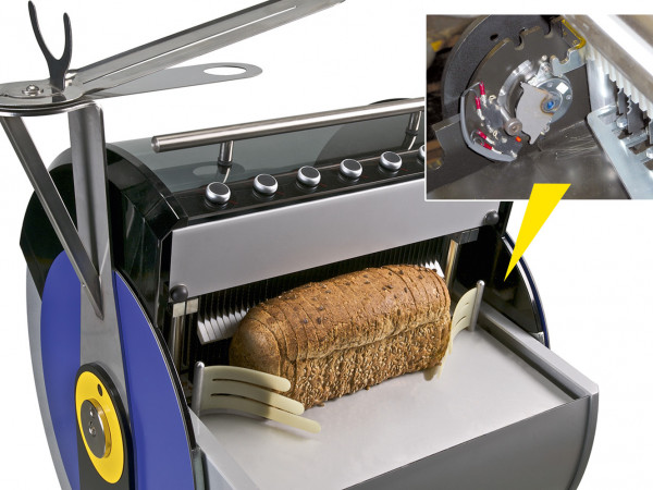 FDT Protective flap on bread slicing machines